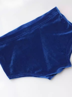 男子古典健美韩国绒面料平角裤比赛裤CBBA新规则裤边15公分赛裤