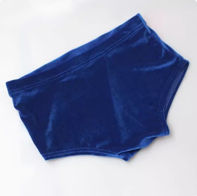 男子古典健美韩国绒面料平角裤比赛裤CBBA新规则裤边15公分赛裤