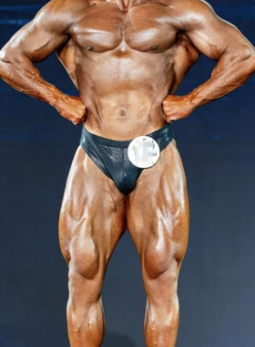 CBBA传统健美比赛裤两边5CM厘米公分新规则标准三角裤窄边闪亮面