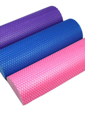 半圆泡沫轴 月牙砖瑜伽砖 平衡棒按摩轴瑜伽柱普拉提foam roller