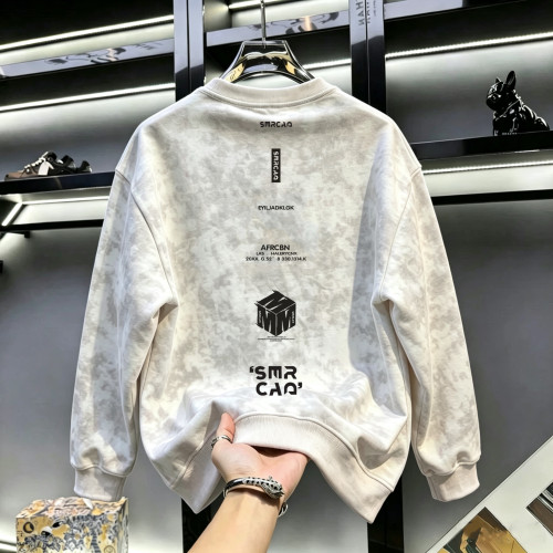 奥特莱斯~专柜折扣捡漏秋季扎染圆领卫衣休闲宽松百搭潮流ins长袖