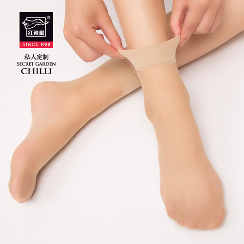 春夏薄款红辣椒抗勾耐穿女丝袜