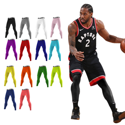打底排汗速干运动健身篮球足球男紧身防护铲球长裤子包邮多色