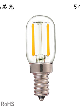 爱迪生24v低压灯泡车载车船DC直流led灯丝灯E14小螺口12vled灯泡