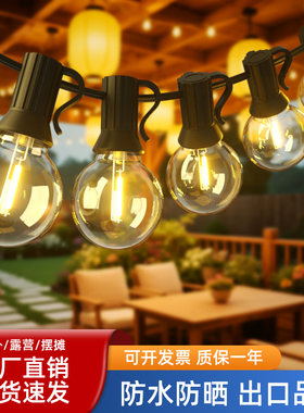 LED星灯串露营地户外防水氛围灯
