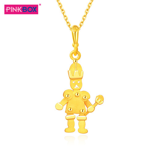 pinkbox珠宝黄金吊坠胡桃夹子