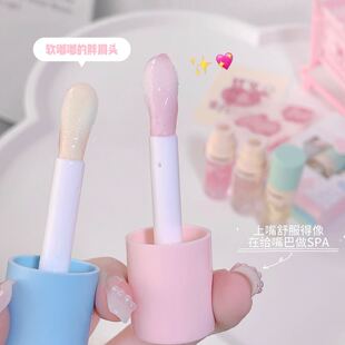 JOJO DAIRY果味唇蜜透明玻璃唇滋润保湿水光镜面淡化唇纹叠涂唇油