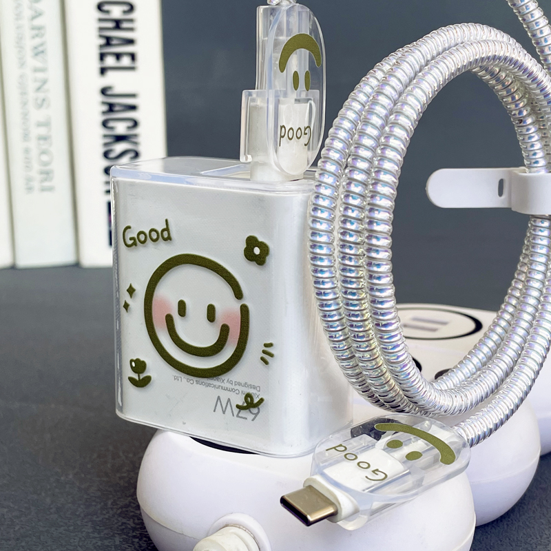 适用小米17/13 Civi4Pro Civi3红米K80充电器数据线保护套缠绕绳