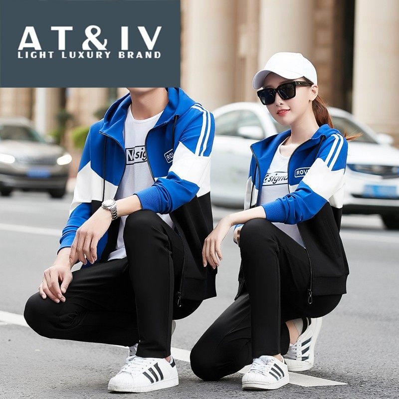 情侣运动套装跑步服2020开上拼色青少年连帽开衫运动套装T1011|msdalam kategori Butik wanita / wanita, menetapkan/pakaian seragam pelajar/seragam kerja, saman sukan Leisure - dari Buy2taobao.com untuk memberikan perkhidmatan ejen Taobao profesional membeli