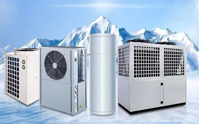 空气能采暖家用机组空气源热泵供暖全屋地暖商用学校酒店公寓工地