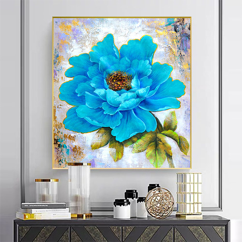 金箔入门玄幻简美风沙发后面油画