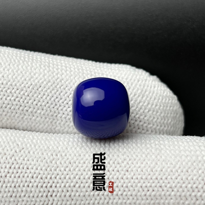 雪巴琉璃珠老型桶珠宝蓝青金色腰珠顶珠单珠星月菩提绿松石配珠