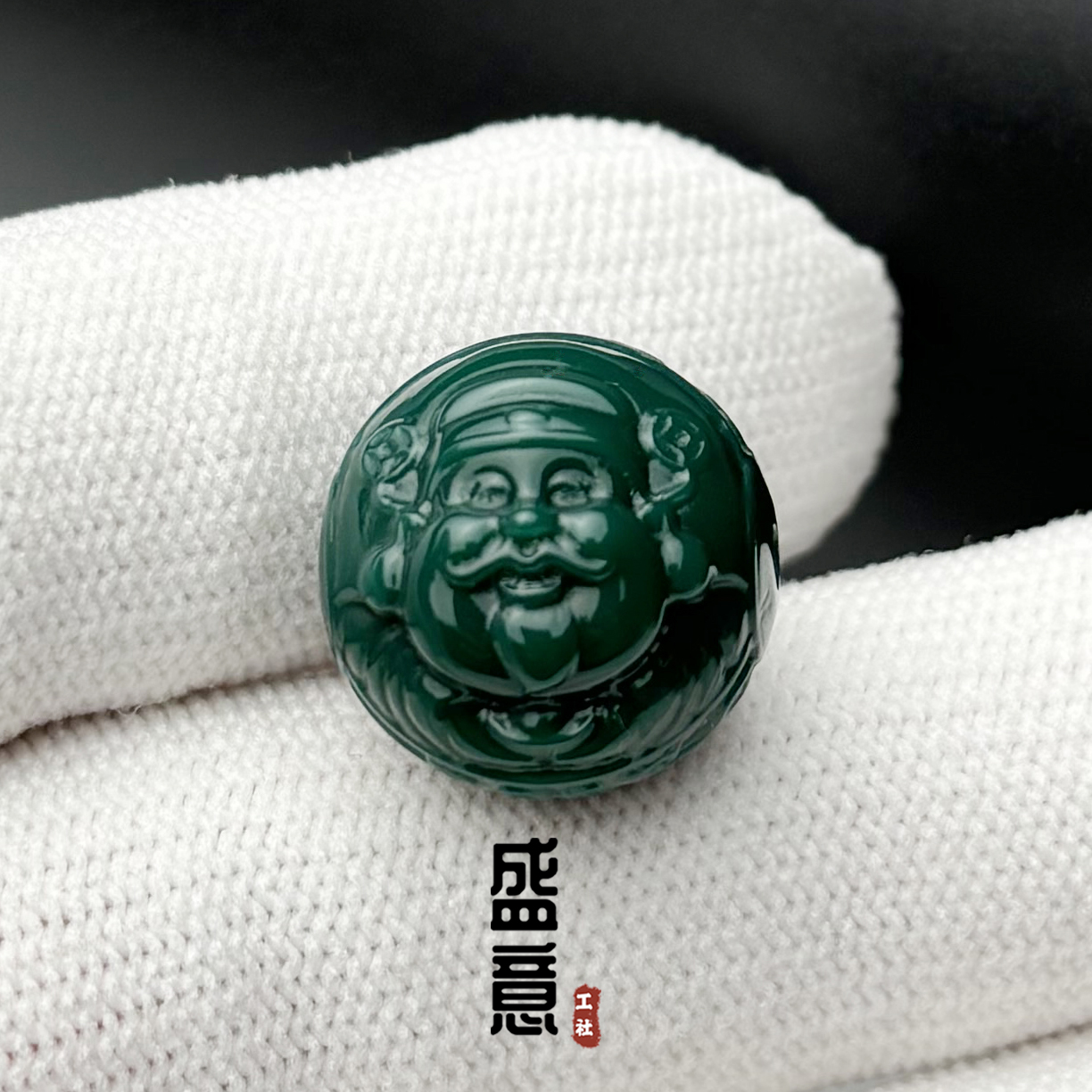 雪巴琉璃弥勒佛头财神隔珠单珠顶珠腰珠星月金刚菩提猴头配饰配珠