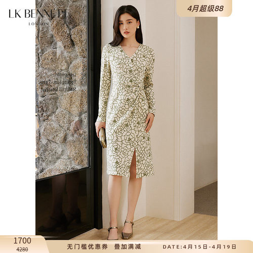 绵羊毛法式lkbennett茶歇裙