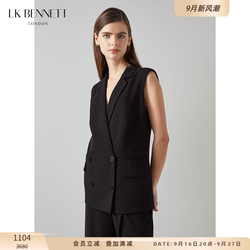 lkbennett双排扣职业装西装领