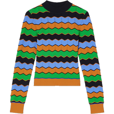 lkbennett撞色针织上衣