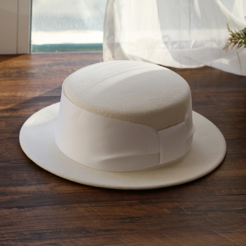 女百搭礼帽平顶韩版英伦复古帽子