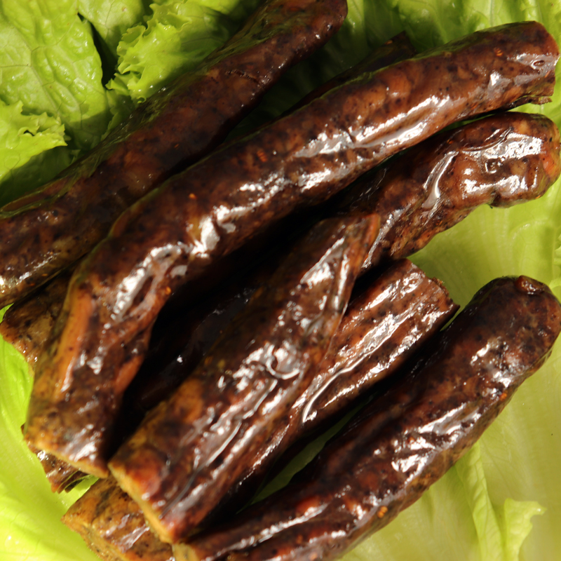 玉顺斋莱芜香肠口镇熟香肠黑腊肠山东特产南肠风干肠即食200g