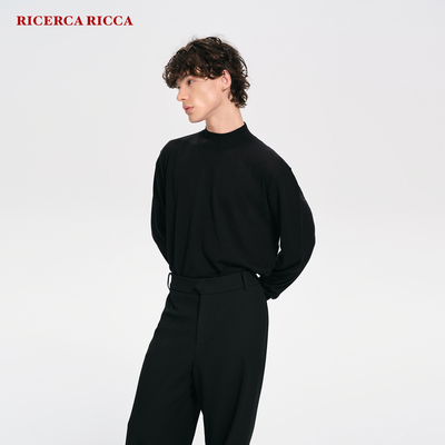 【RiRi】Ricerca Ricca 简约休闲百搭宽松舒适垂感阔腿西裤男款