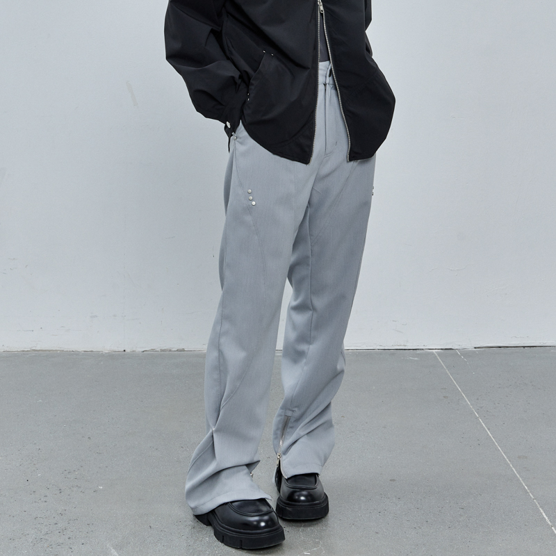 CATSSTAC立体剪裁可调节西裤