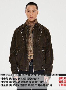 CATSSTAC 游龙猎装水洗夹克 水洗工艺 小众设计 复古百搭