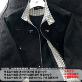 CATSSTAC 重工哈灵顿夹克二代cleanfit重磅帆布休闲立领外套男