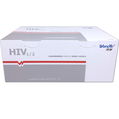 万孚生物hiv检测纸艾滋病试纸人类免疫缺陷病毒抗体HIV1/2检测
