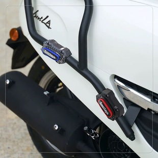 适用九号豪爵ADX125AFR125本田NS150GX保险杠防撞块护杠保护防摔