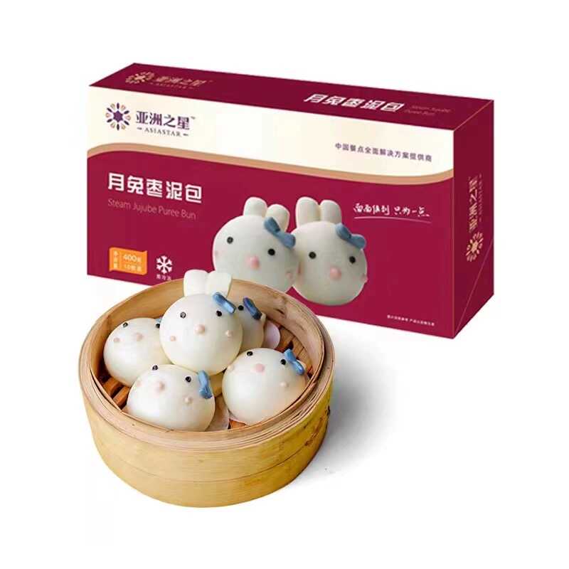 烘焙糕点早餐速冻枣泥包亚洲之星