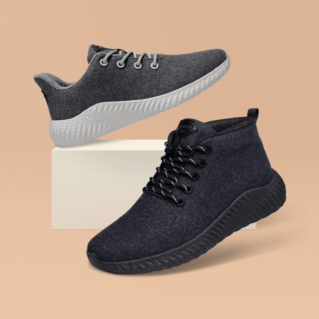 美利奴羊毛休闲鞋行承保暖秋冬