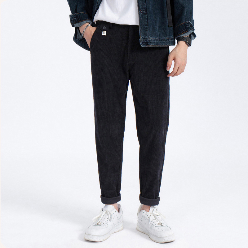 灯芯绒长裤休闲裤行承超暖加绒版