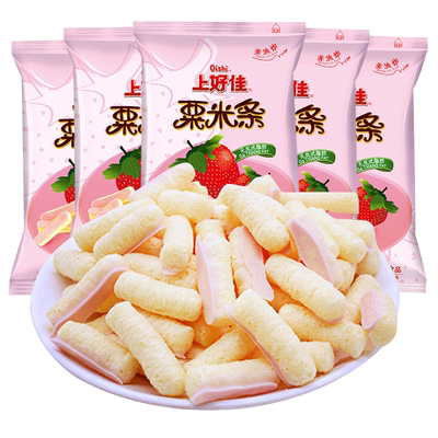 上好佳粟米条40g虾条儿童零食