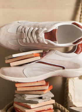 Retro 21 R21 意大利VIBRAM胎牛反绒牛皮拼接复古百搭休闲运动鞋