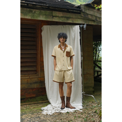 日本麂皮短裤进口面料