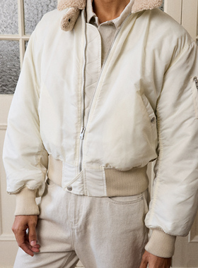 Rrtro21 R21 3M新雪丽厚款短版型双拉链B-15棉服夹克