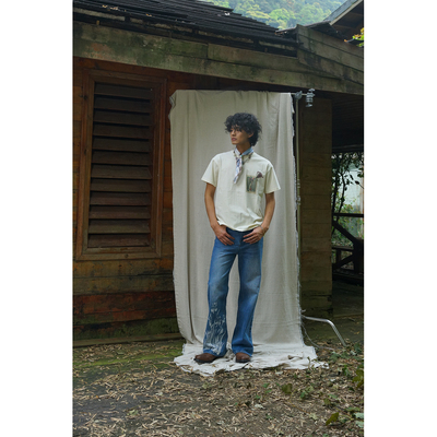 花卉图案短袖RETROTWENTYONE