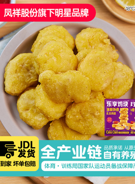 凤祥食品乐享鸡块炸鸡半成品快手菜鸡柳油炸鸡肉小吃2袋装共1000g