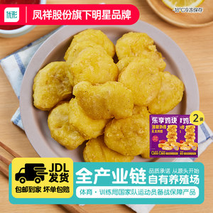 凤祥食品乐享鸡块炸鸡半成品快手菜鸡柳油炸鸡肉小吃2袋装共1000g