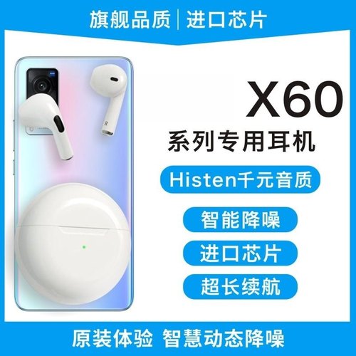 适用ⅴivox60pro蓝牙耳机vivo x70pro vovox vivox50por x80 pr0