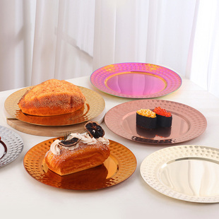 不锈钢备菜盘多层水果摆盘架子置物架厨房配菜盘火锅蔬菜盘备餐盘