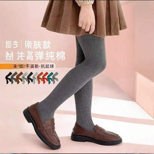 女童春款连裤袜大屁屁儿童韩版公主打底裤配裙子宝宝灰色连体袜子