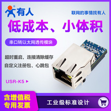 串口转网口模块工业级转以太网数据透传模块有人USR-K5/K6/K7K2K3