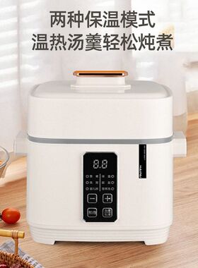 隔水电炖D112小电炖炖锅盅-HP养生炖炖锅迷你海牌电多功能燕窝盅