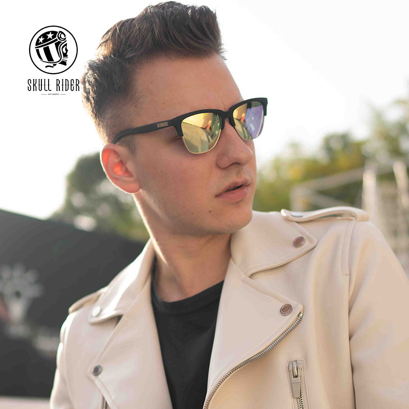 skullrider蹦迪墨镜gm偏光近视开车男女同款太阳眼镜21新款潮个性