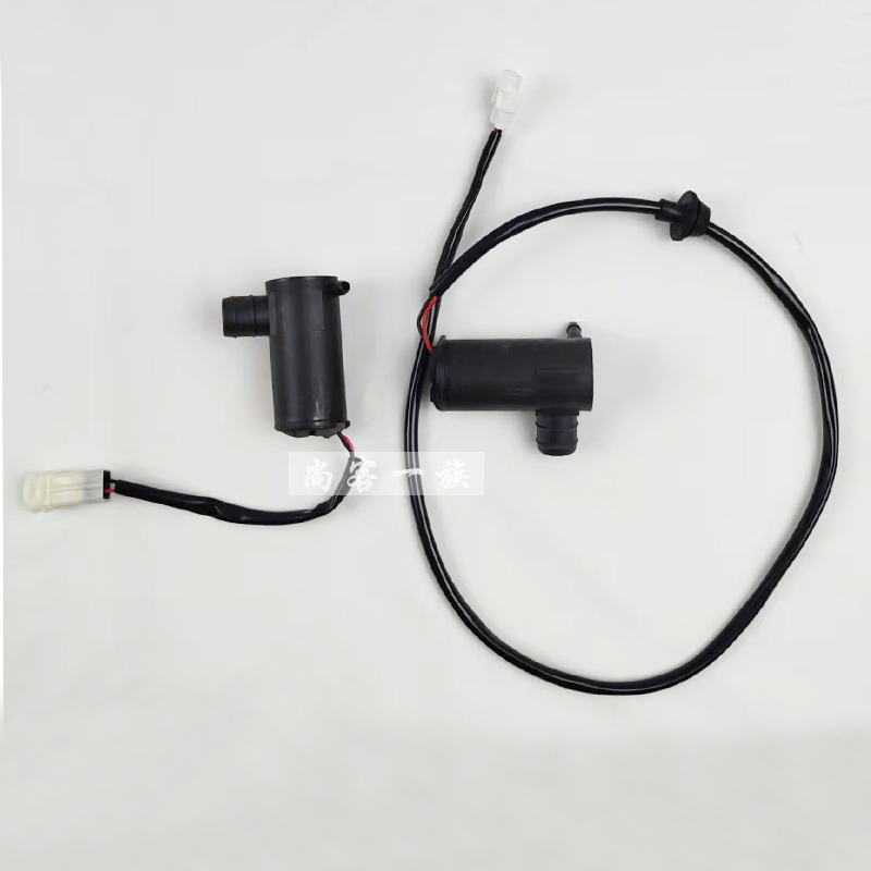 适用解放J6P雨刮喷水壶电机 JH6 J7玻璃雨刷马达电机 J5龙V悍VJ6L