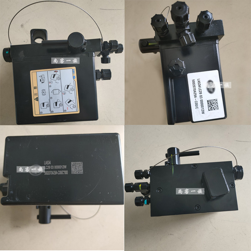 适用解放j6驾驶室举升泵 小J6L手动泵 J6P电动手动液压泵油泵配件