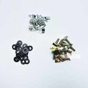 适用解放J6P前保险杠装饰板固定卡子螺丝 上饰条卡扣中网原厂配件