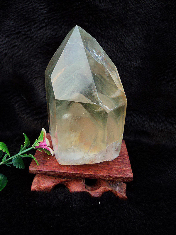 晶山角天然绿幽灵金字塔千层山水晶柱120×50×40mm净高90mm,饰品/流行首饰/时尚饰品新,奇石,淘宝优惠券,粉丝福利购,淘宝优惠卷