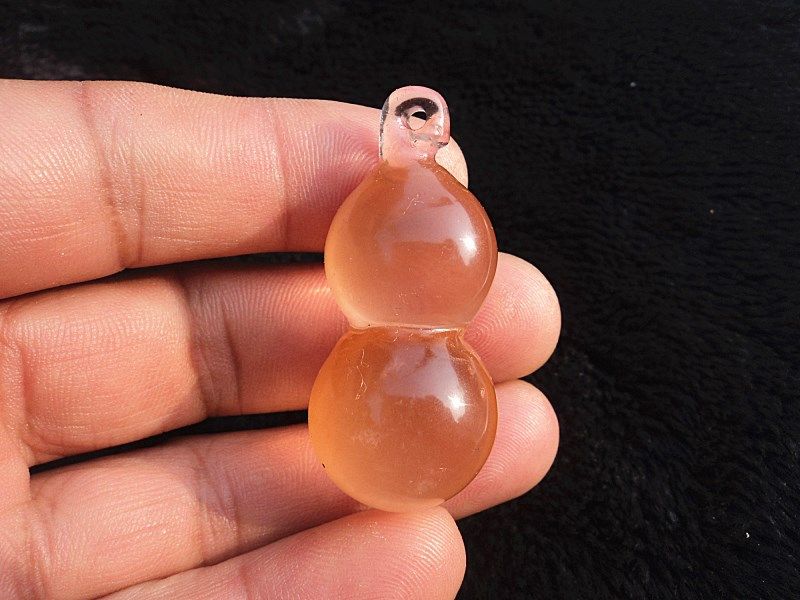 晶山角商城天然红水晶葫芦吊坠 发晶葫芦挂坠48*22*20mm23.2g,饰品/流行首饰/时尚饰品新,颈饰,淘宝优惠券,粉丝福利购,淘宝优惠卷