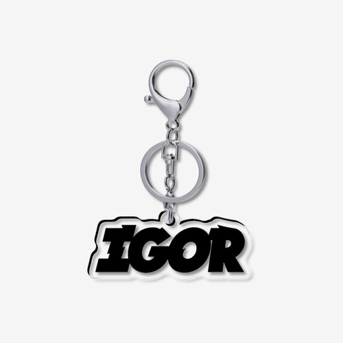 tyler, the creator IGOR 5cm透明钥匙扣龙虾扣